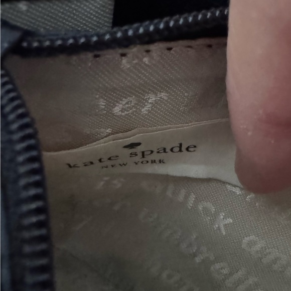 Kate Spade black and white zip around wallet - Picture 5 of 10